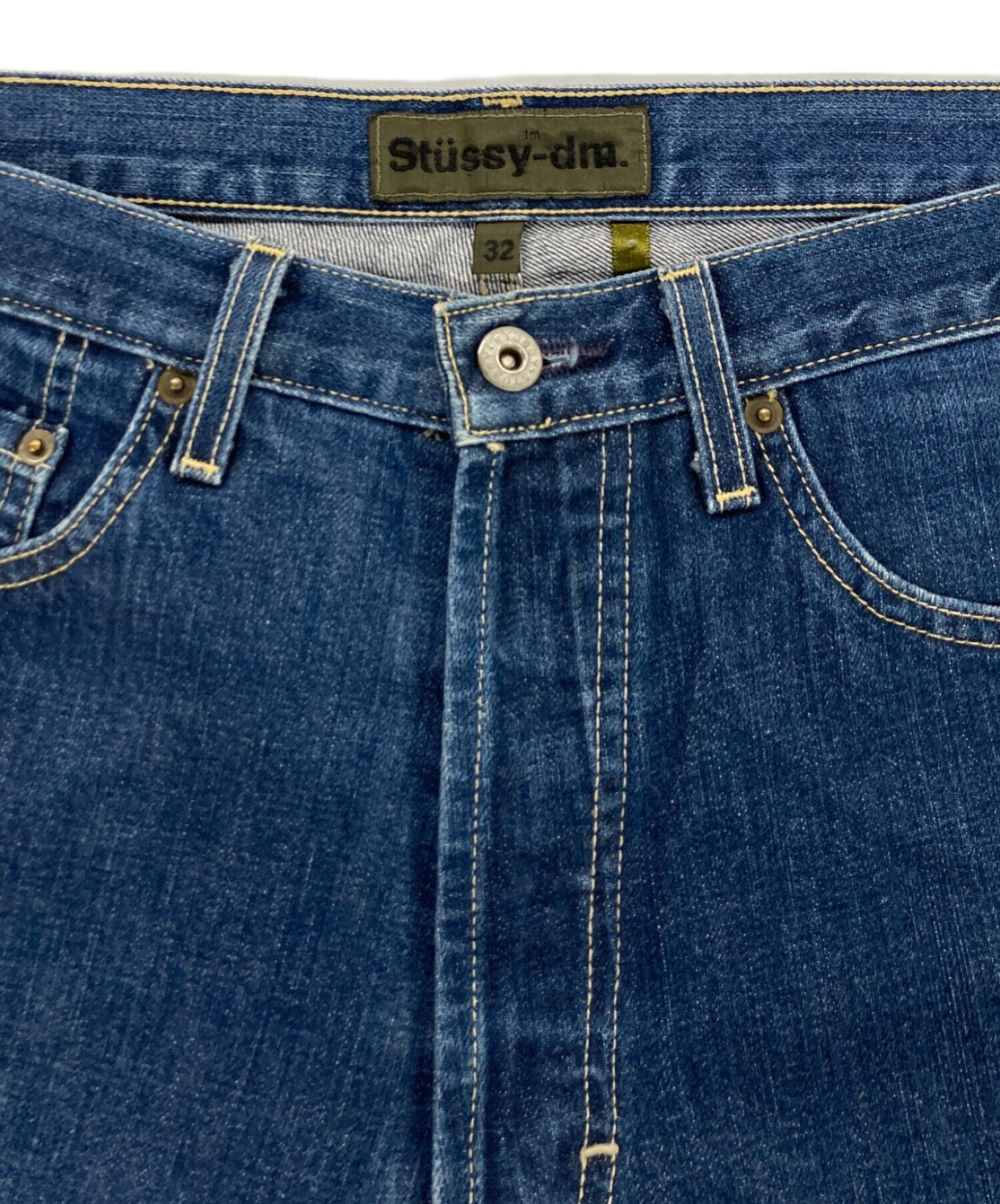 中古・古着通販】stussy (ステューシー) デニムパンツ インディゴ