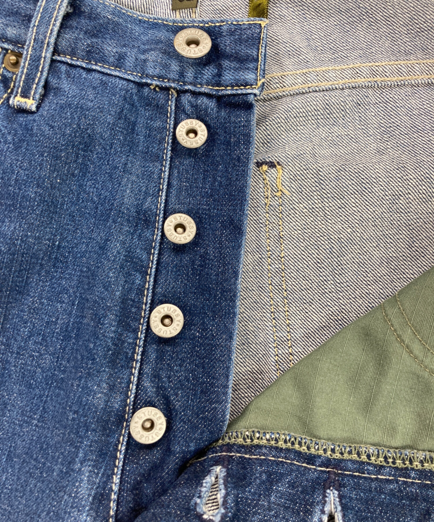 中古・古着通販】stussy (ステューシー) デニムパンツ インディゴ