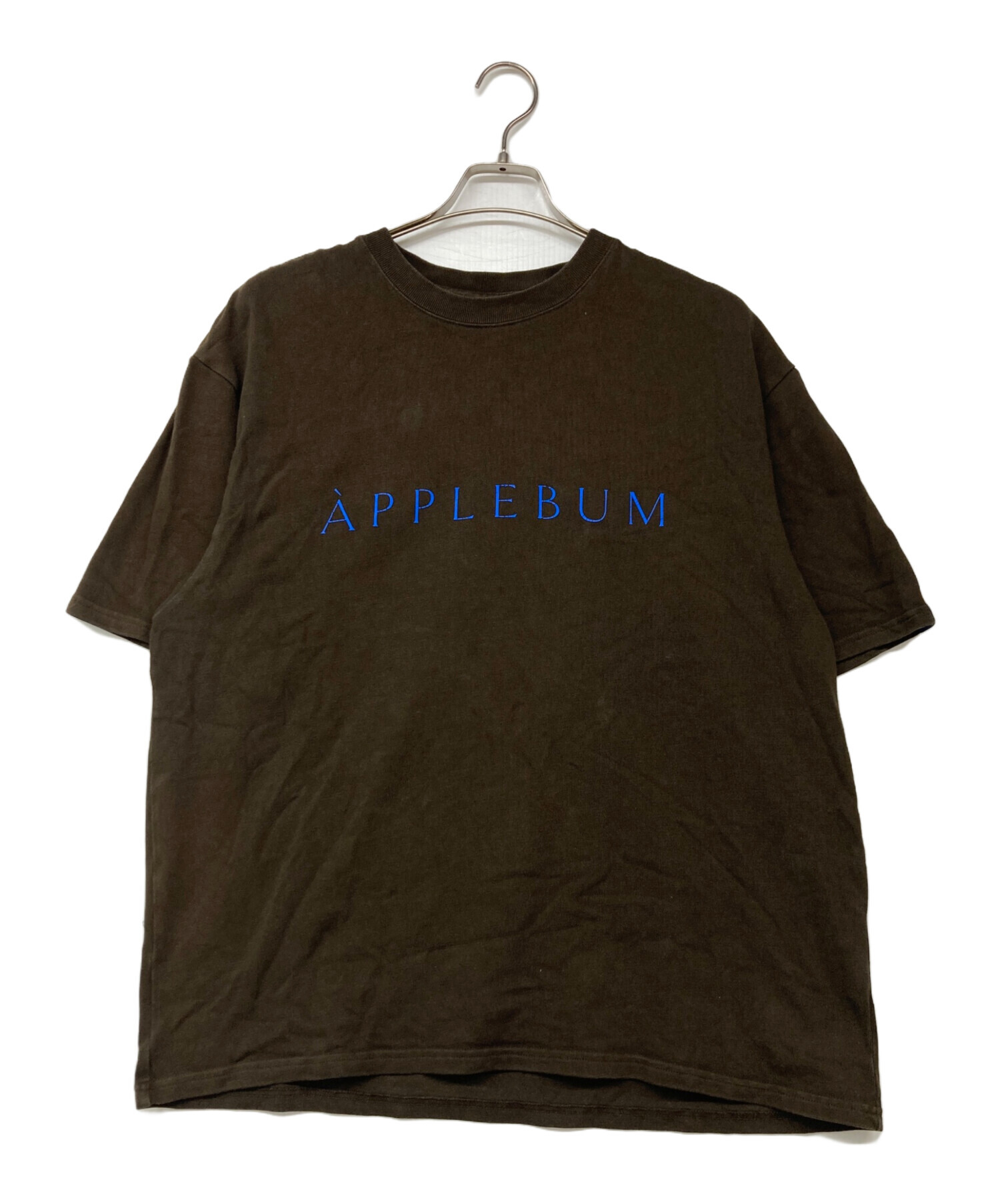 中古・古着通販】APPLEBUM (アップルバム) ロゴTシャツ ブラウン 
