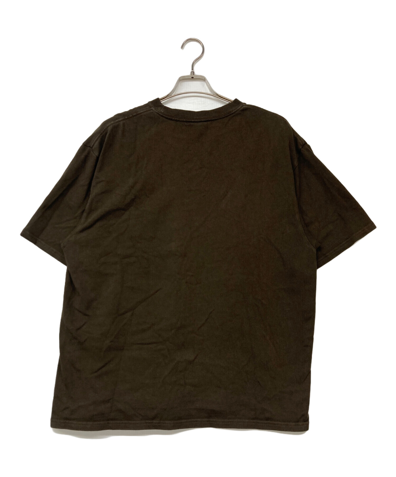 中古・古着通販】APPLEBUM (アップルバム) ロゴTシャツ ブラウン 