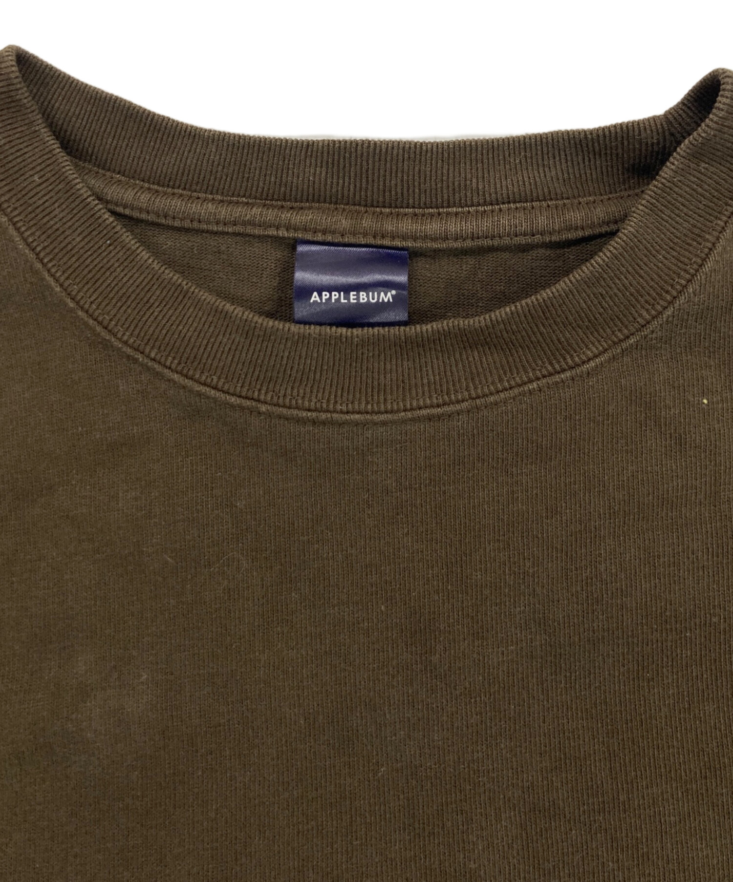 中古・古着通販】APPLEBUM (アップルバム) ロゴTシャツ ブラウン 