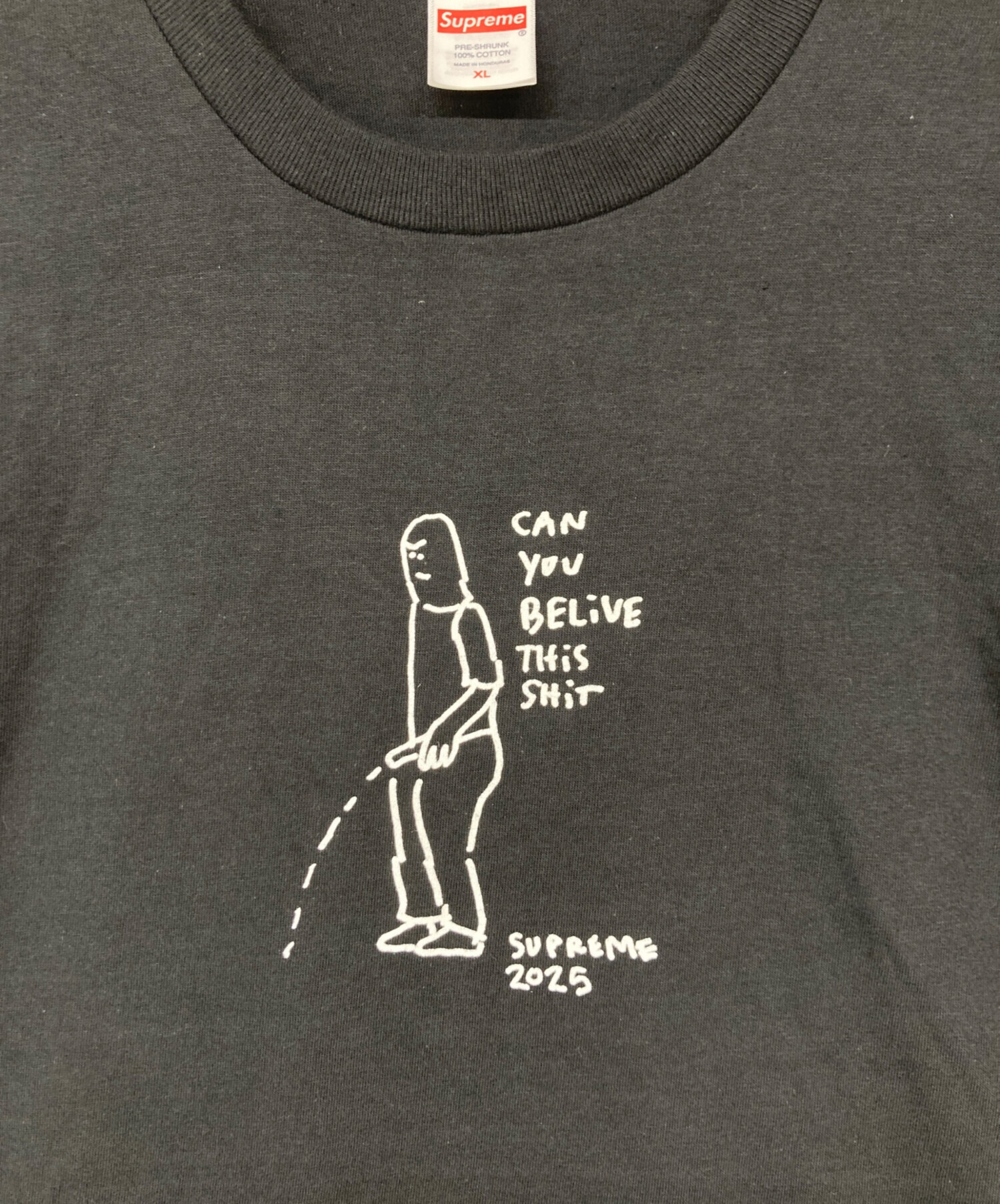 中古・古着通販】SUPREME (シュプリーム) Piss Tee ブラック サイズ:XL 