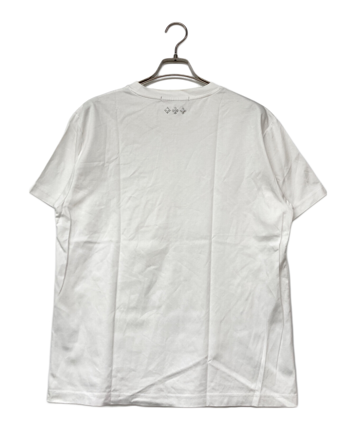 中古・古着通販】TATRAS (タトラス) セロロゴTシャツ ホワイト サイズ 