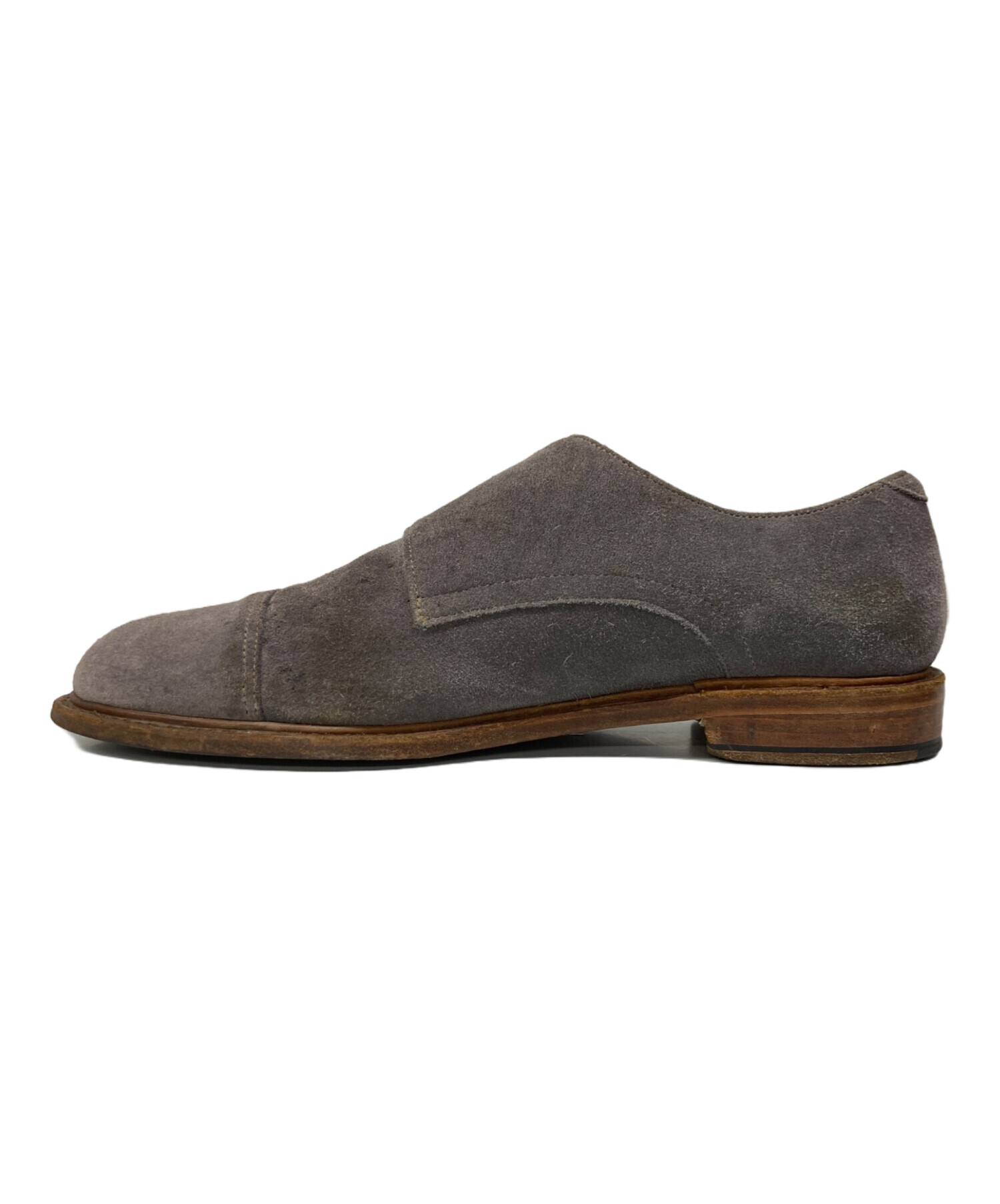 中古・古着通販】PARABOOT (パラブーツ) スウェード ダブルモンク