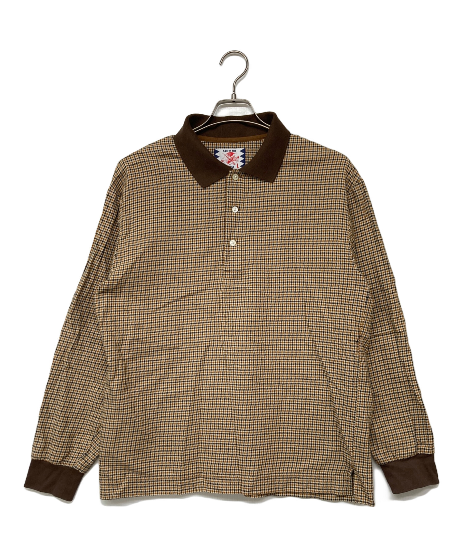 SONOF THE CHEESE CrazyCheckShirt サノバチーズ 中古・古着通販】son of the cheese (（サノバチーズ）) Rugby Shirt