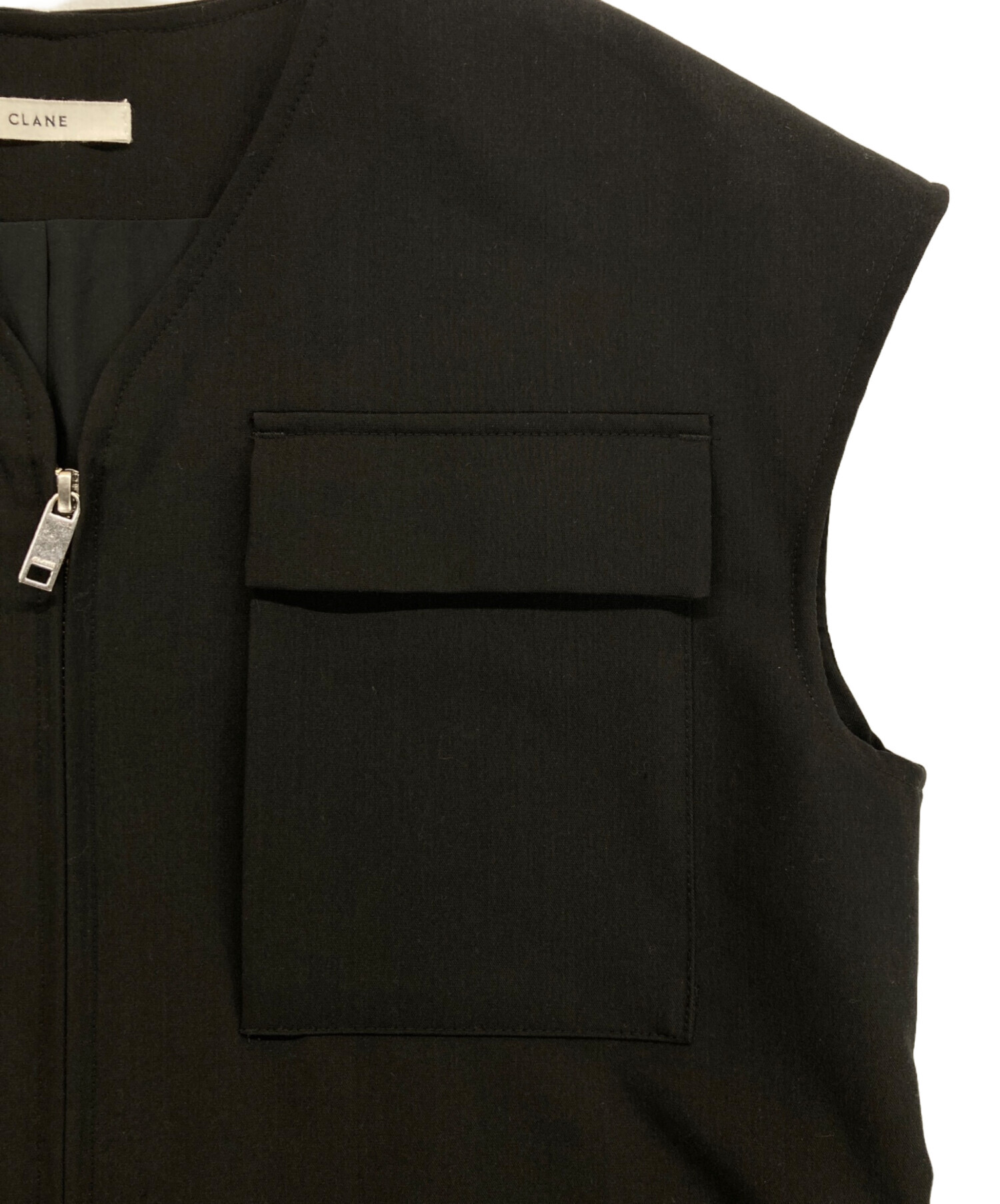 中古・古着通販】CLANE (クラネ) 2WAY POCKET DESIGN ZIP ONEPIECE 