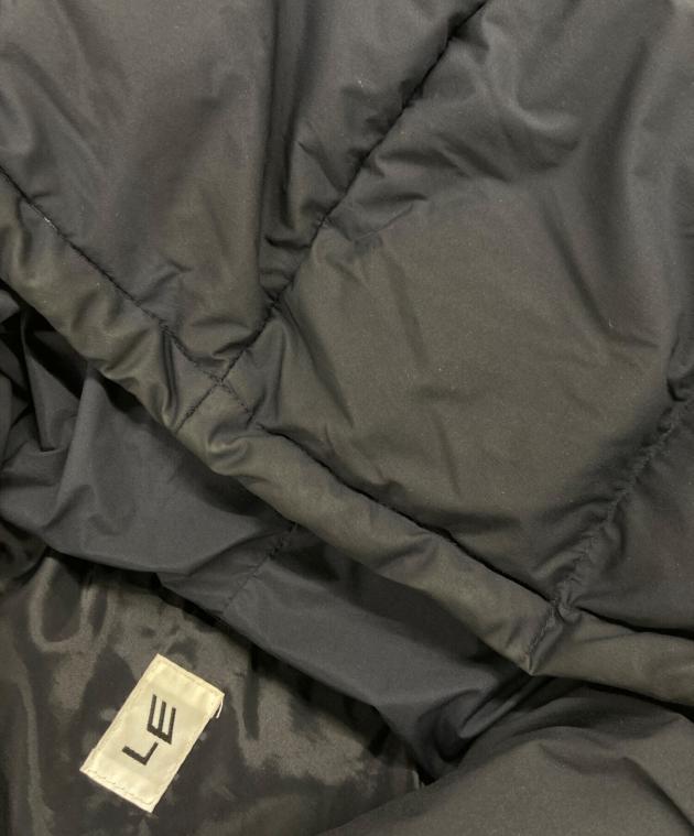 LE エルイー DOWN JACKET サイズ3 中古・古着通販】LE (エルイー) ダウンジャケット ネイビー サイズ:3