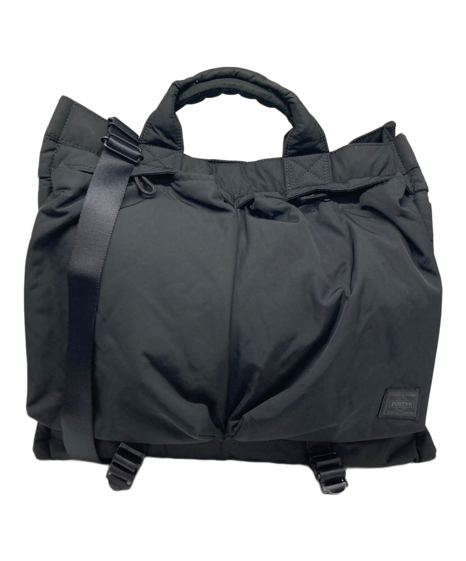 中古・古着通販】PORTER (ポーター) TOTE BAG(L) ブラック｜ブランド