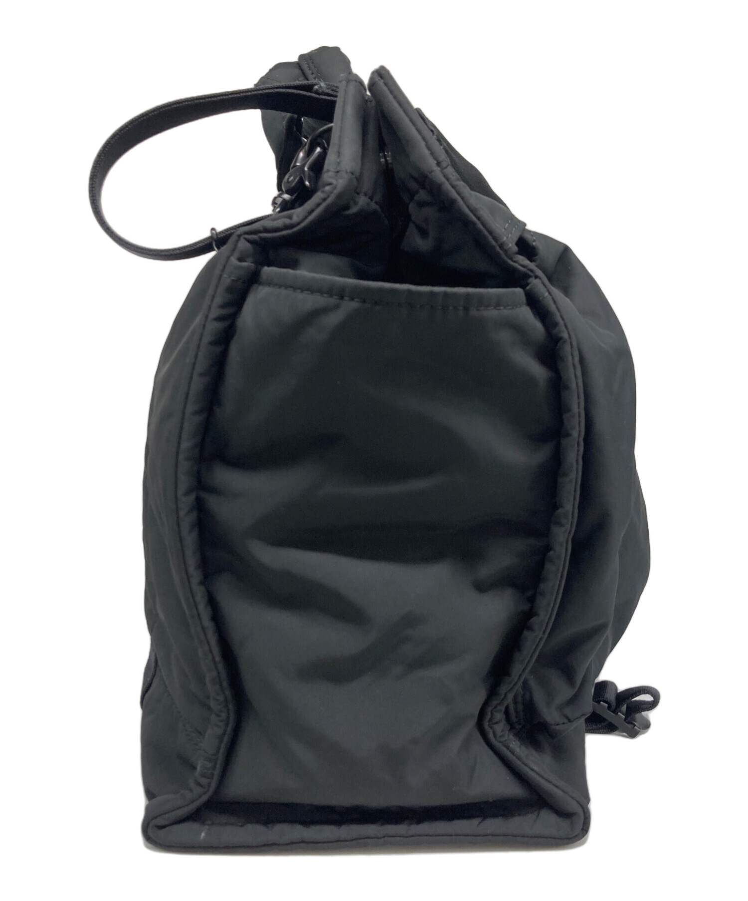 【中古】PORTER トートバッグ ブラックLサイズ 中古・古着通販】PORTER (ポーター) TOTE BAG(L) ブラック｜ブランド