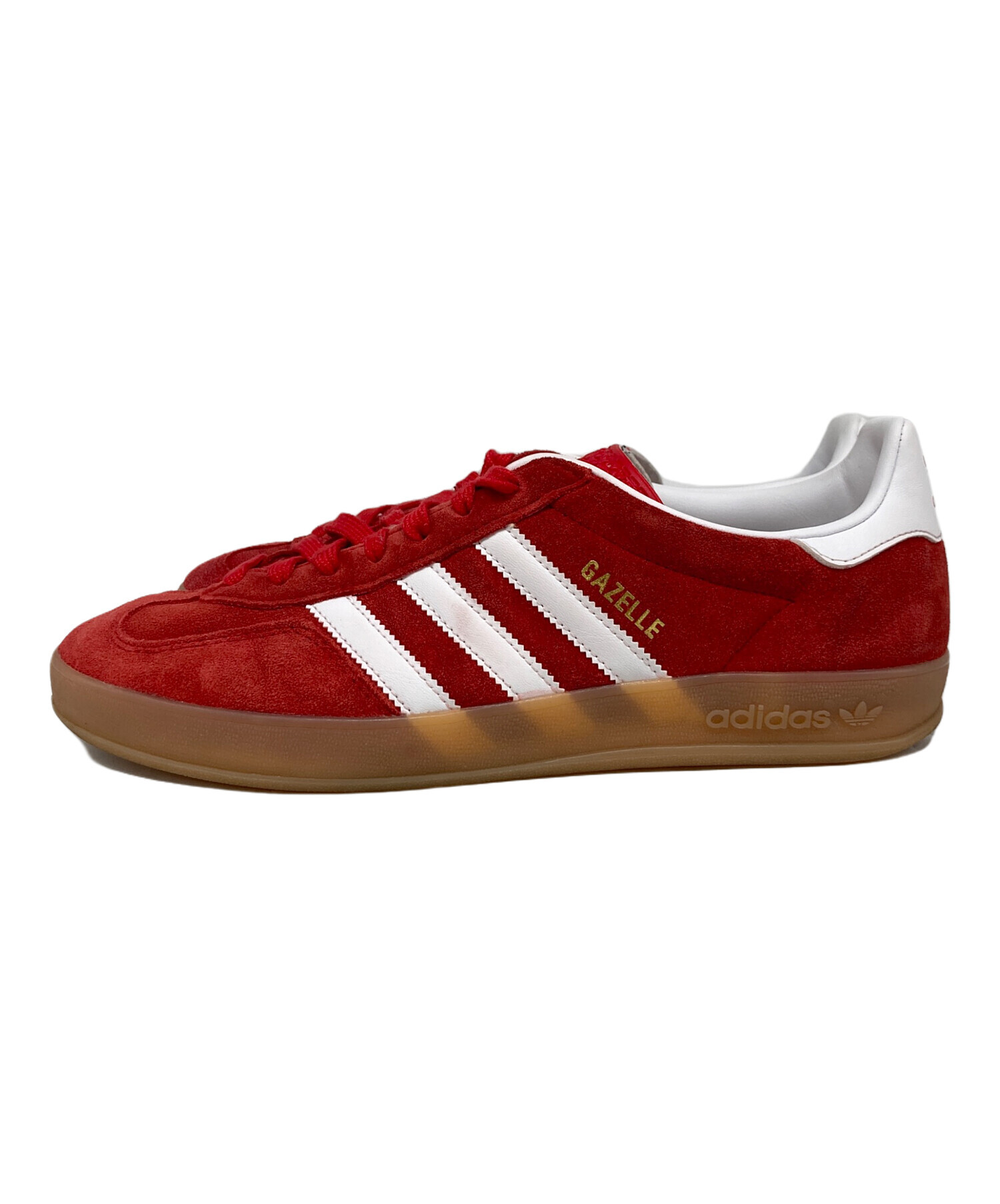 中古・古着通販】adidas (アディダス) Gazelle Indoor レッド サイズ