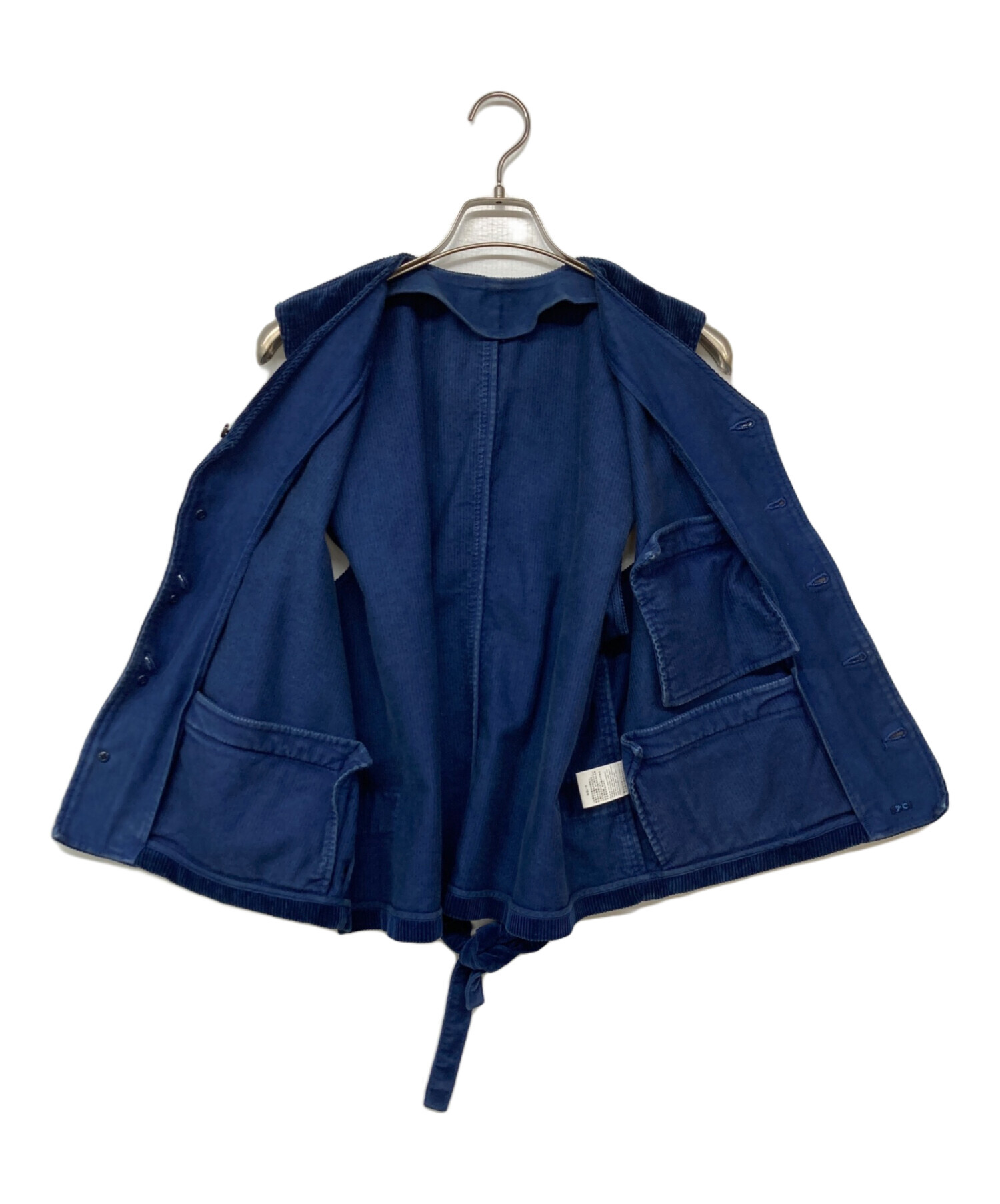 ポータークラシックporter classic コーデュロイ　ベスト Porter Classic Corduroy Classic vest 2019 - BLUE - ポーター