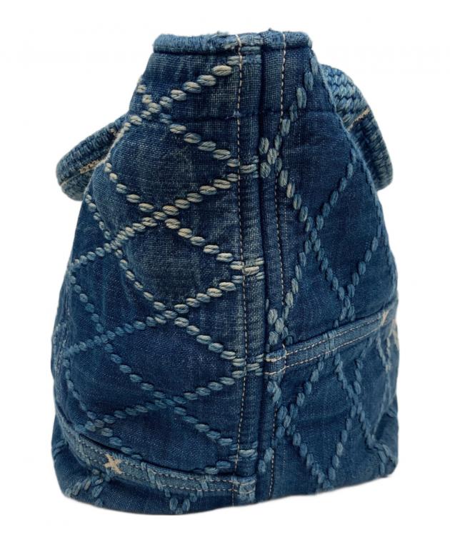✨美品✨Porter Classic トートバッグ　ダイヤモンド　刺し子　ブルー 中古・古着通販】Porter Classic (ポータークラシック) 刺し子