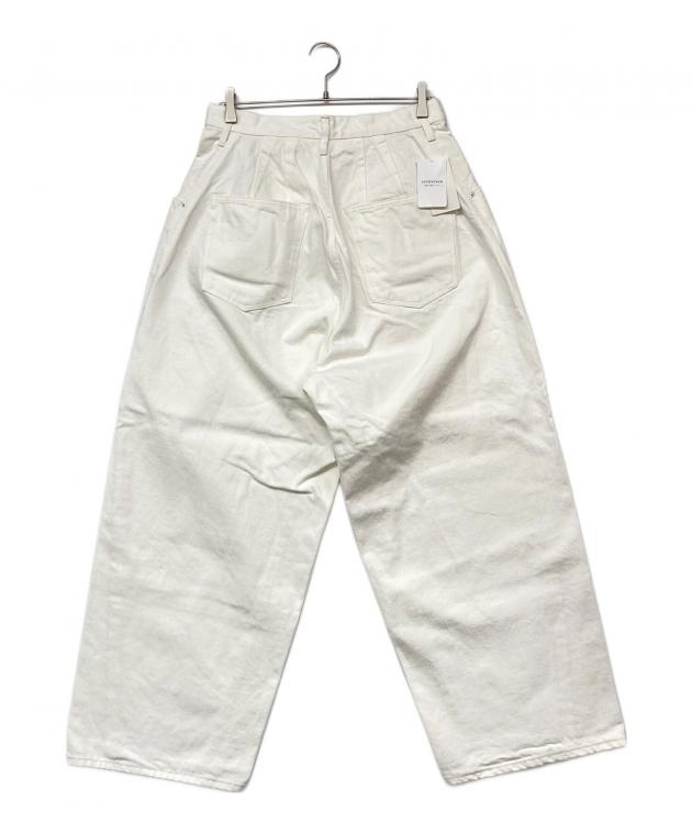 ジャーナルスタンダードラックス|キクチアキコサンベッチュウホワイトバルーンデニム 菊池亜希子さん × journal standard luxe ホワイト デニム - メルカリ