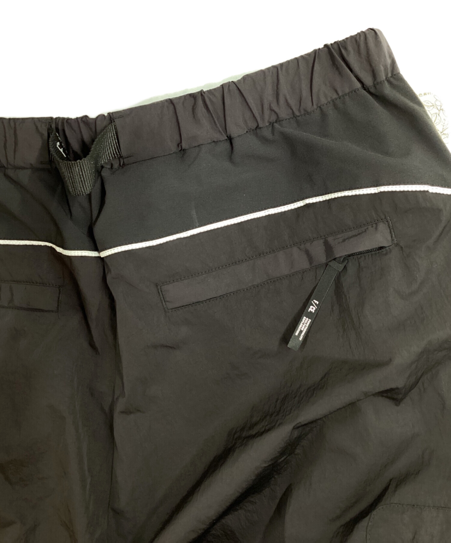 中古・古着通販】F/CE. (エフシーイー) TIE DYE TECHNO PANTS ブラック