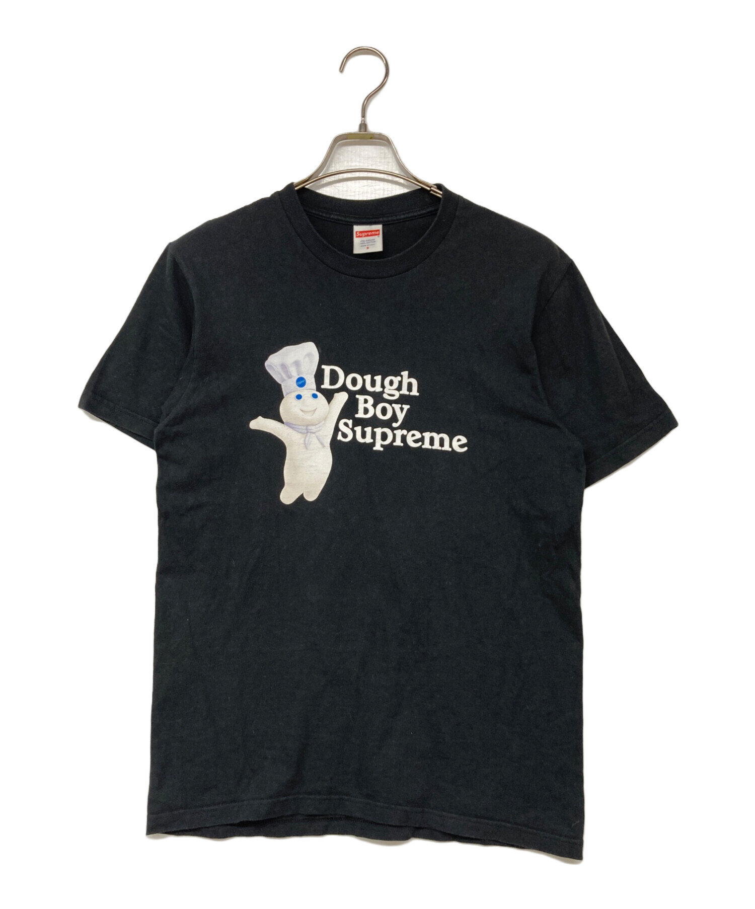 中古・古着通販】SUPREME (シュプリーム) DOUGH BOY TEE ブラック 中古・古着通販】SUPREME (シュプリーム) DOUGH BOY TEE ブラック