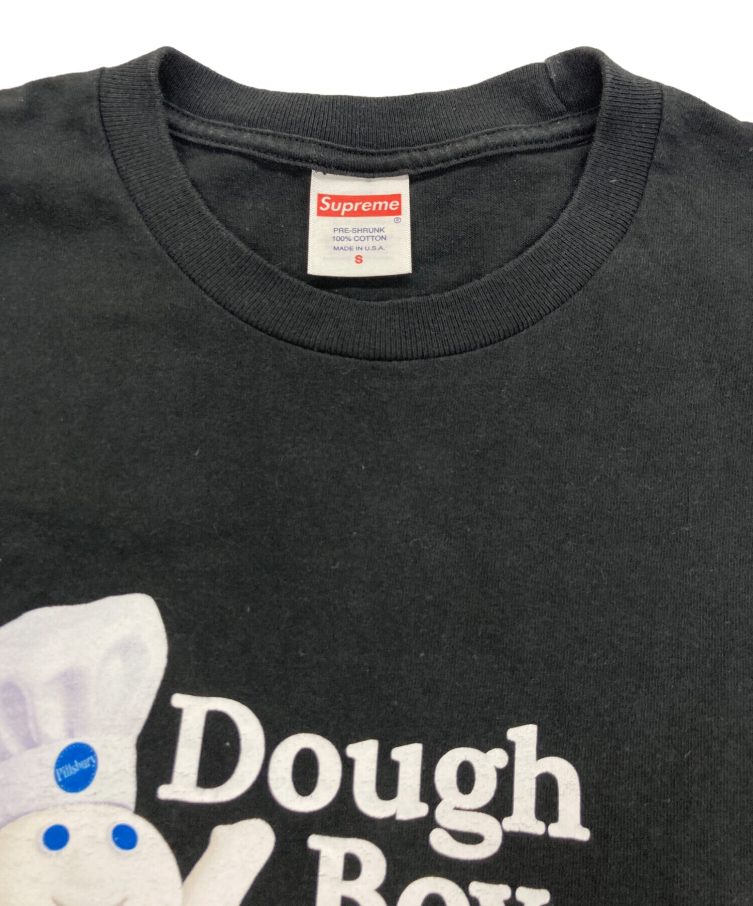 中古・古着通販】SUPREME (シュプリーム) DOUGH BOY TEE ブラック