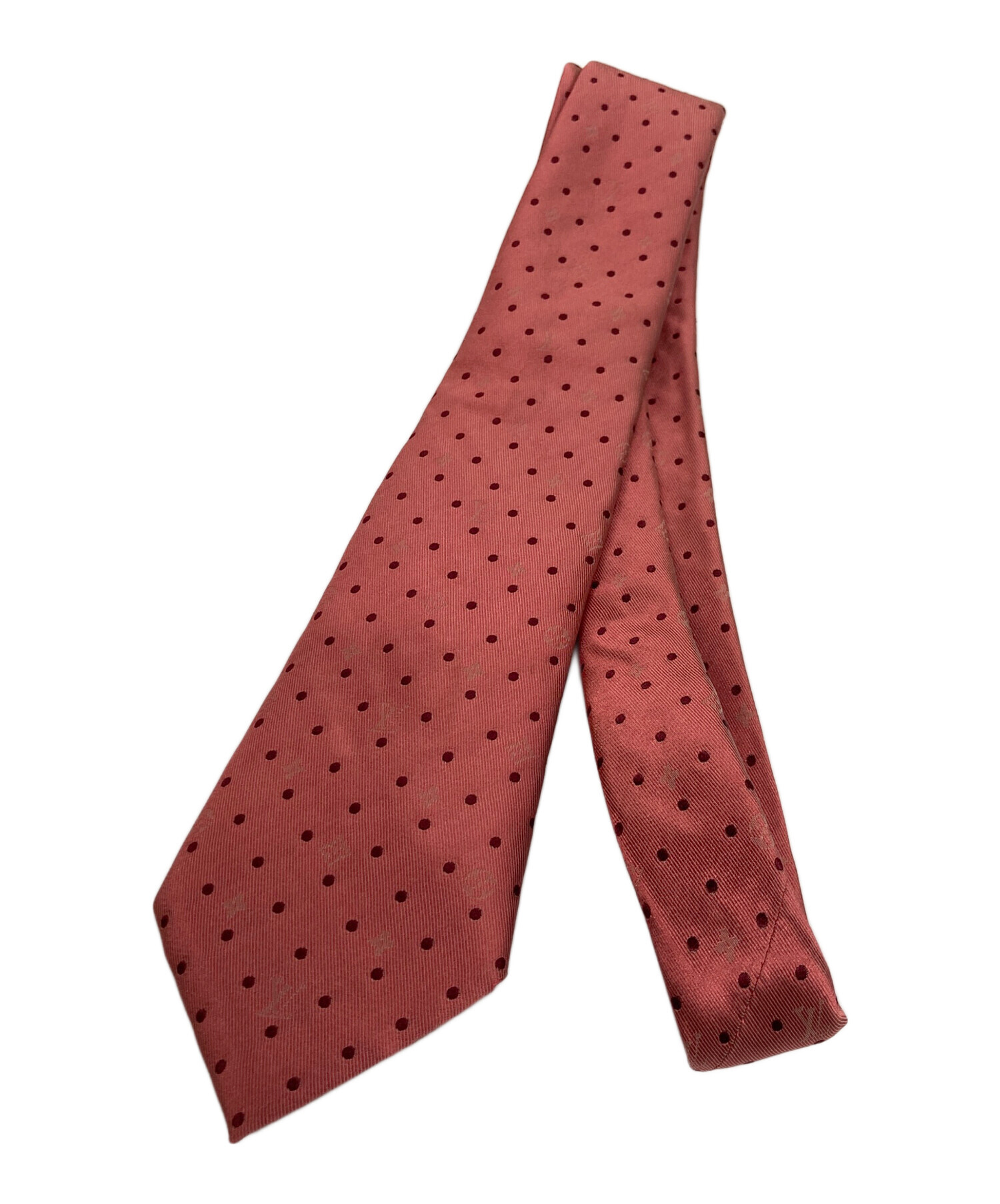 中古・古着通販】LOUIS VUITTON (ルイ ヴィトン) シルクドットネクタイ