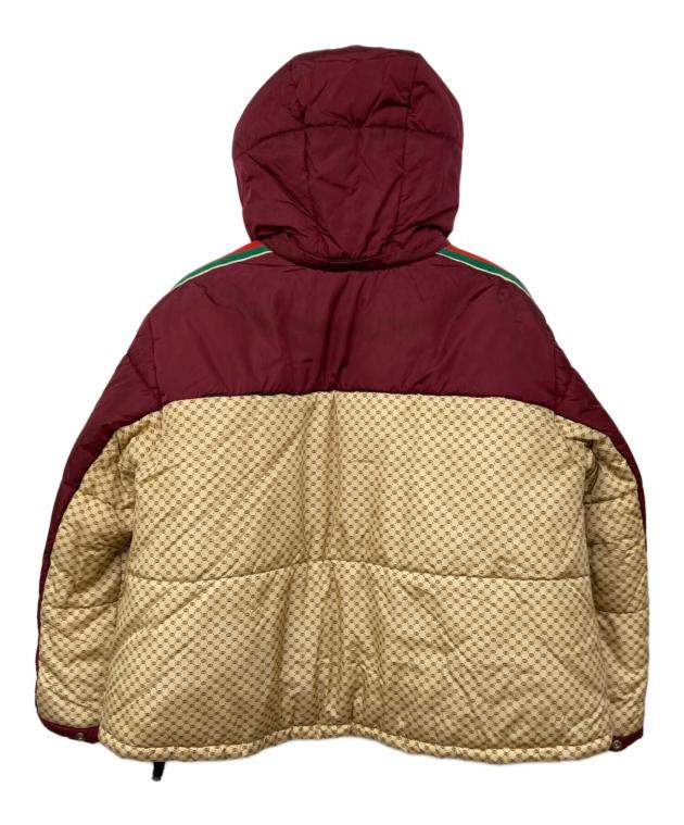 中古・古着通販】GUCCI (グッチ) GG Parachute Nylon Padded Jacket