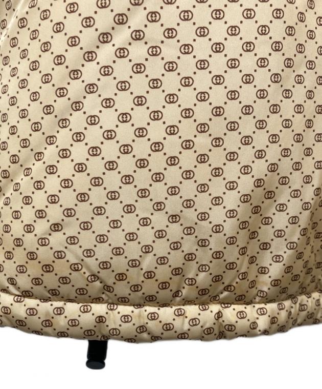GUCCI ベージュ GGパターン ナイロンジャケット GUCCI × ADIDAS GGキャンバスリバーシブルジャケット サイズ36