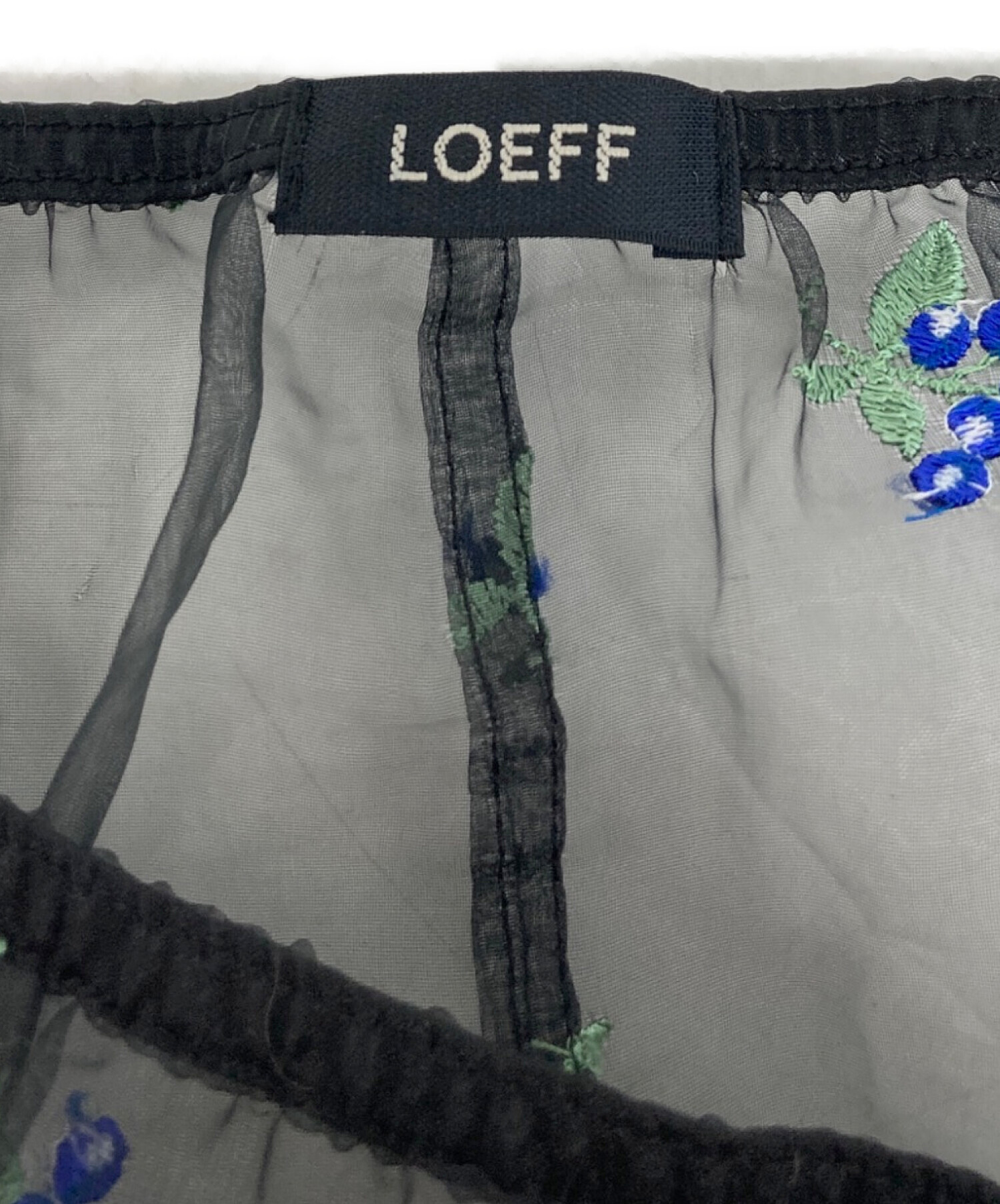中古・古着通販】LOEFF (ロエフ) ブルーベリー エンブロイダリー