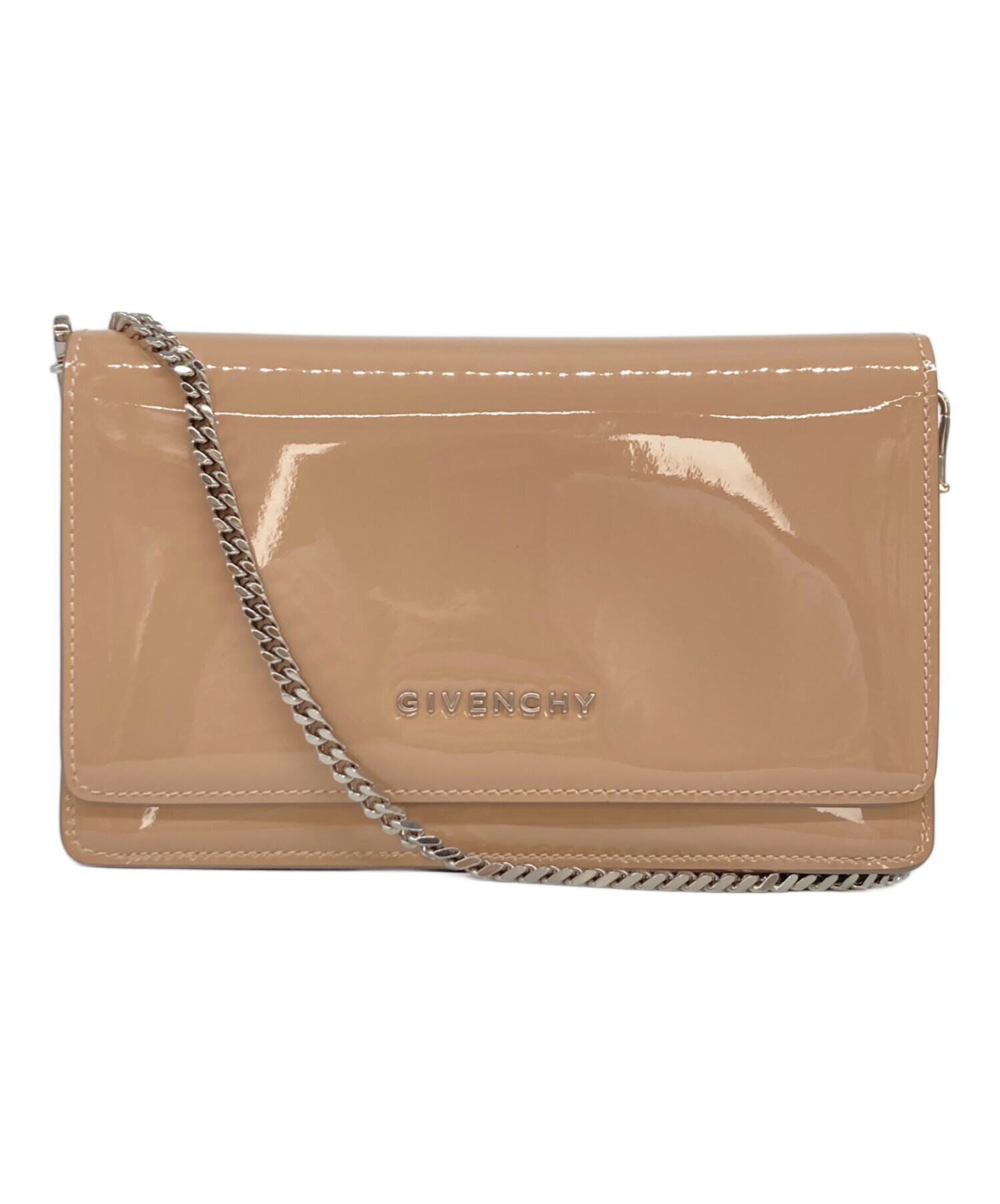 中古・古着通販】GIVENCHY (ジバンシィ) パテントショルダーバッグ 