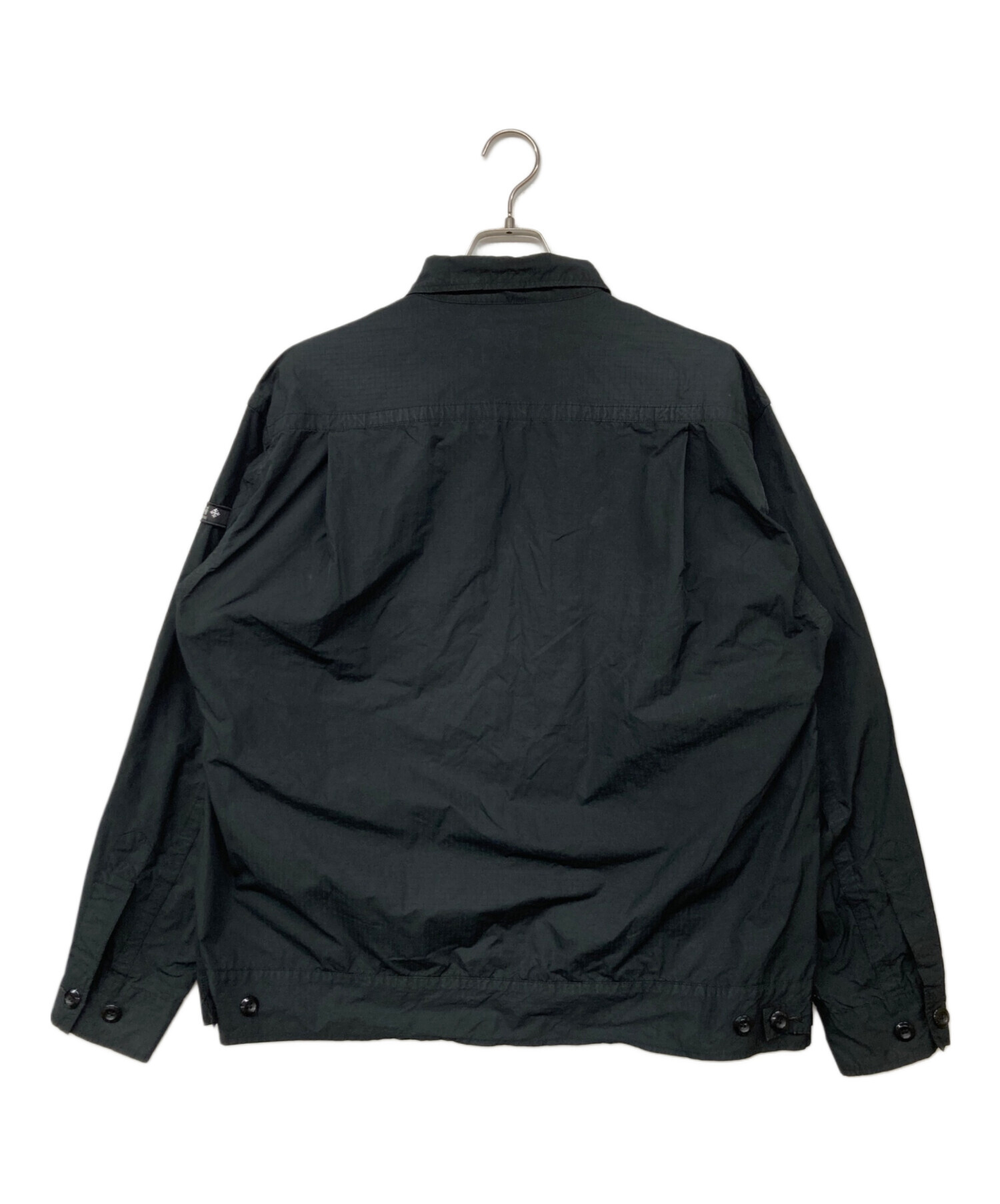 中古・古着通販】TATRAS (タトラス) シャツジャケット ブラック サイズ 