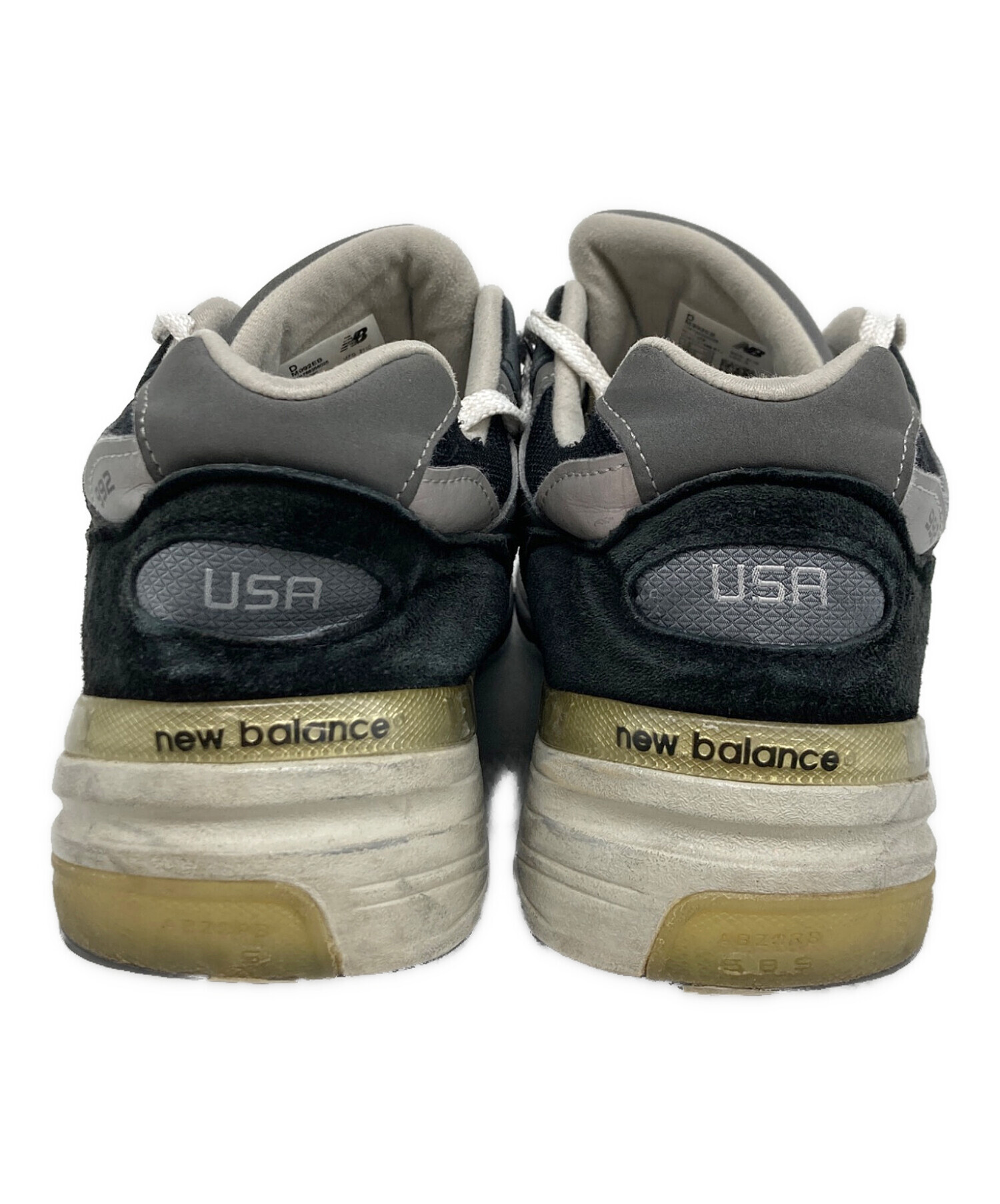 中古・古着通販】NEW BALANCE (ニューバランス) M992EB ブラック 