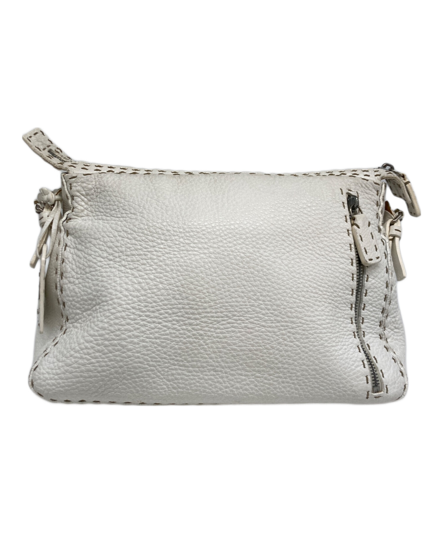 中古・古着通販】FENDI (フェンディ) セレリアハンドバッグ ホワイト 