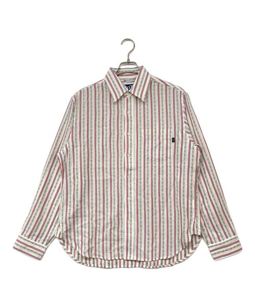 中古・古着通販】BoTT (ボット) Flower Striped Shirt ホワイト サイズ