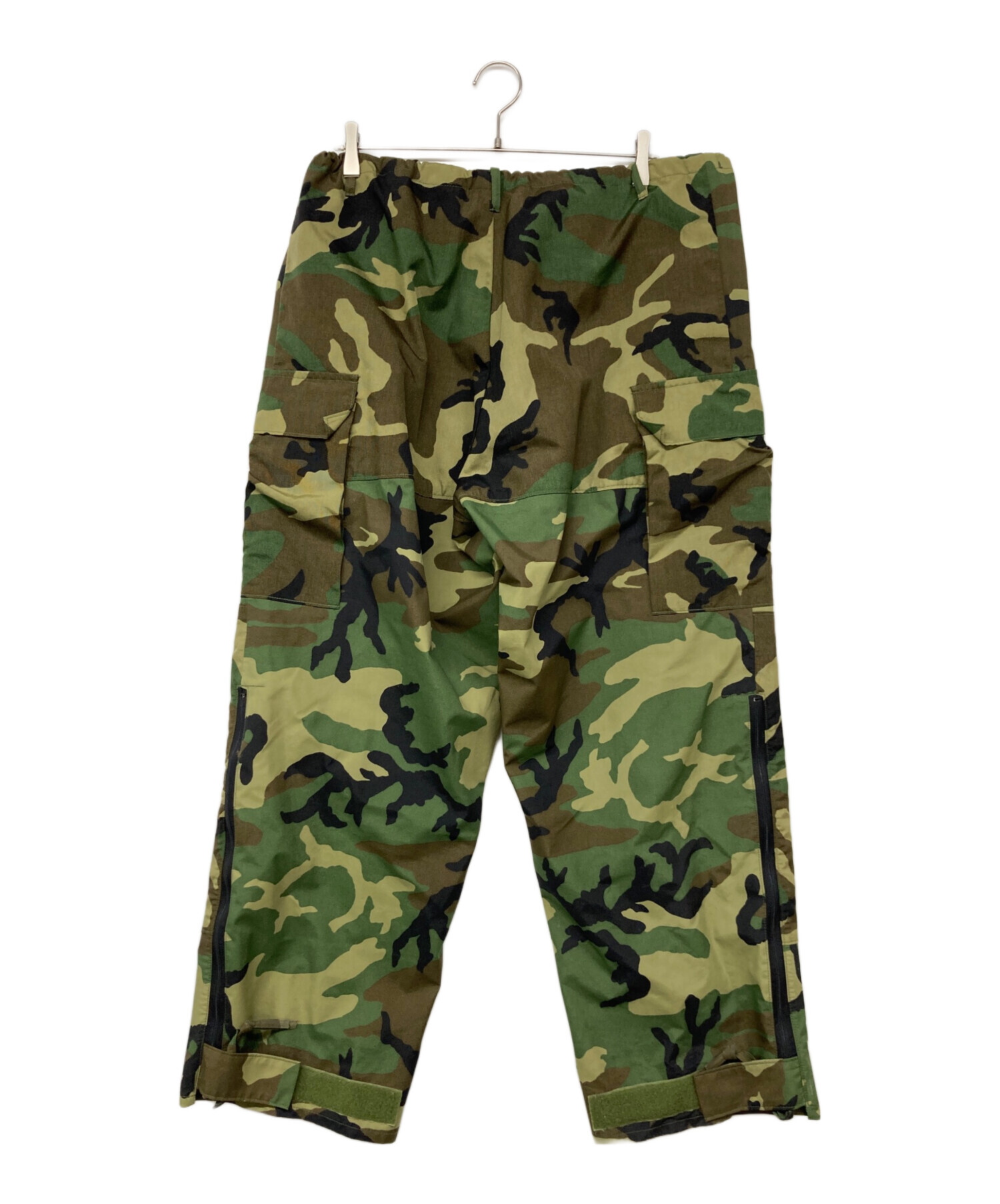 US.ARMY実物 カモフラージュパンツ 中古・古着通販】US ARMY (ユーエスアーミー) カモフラパンツ グリーン