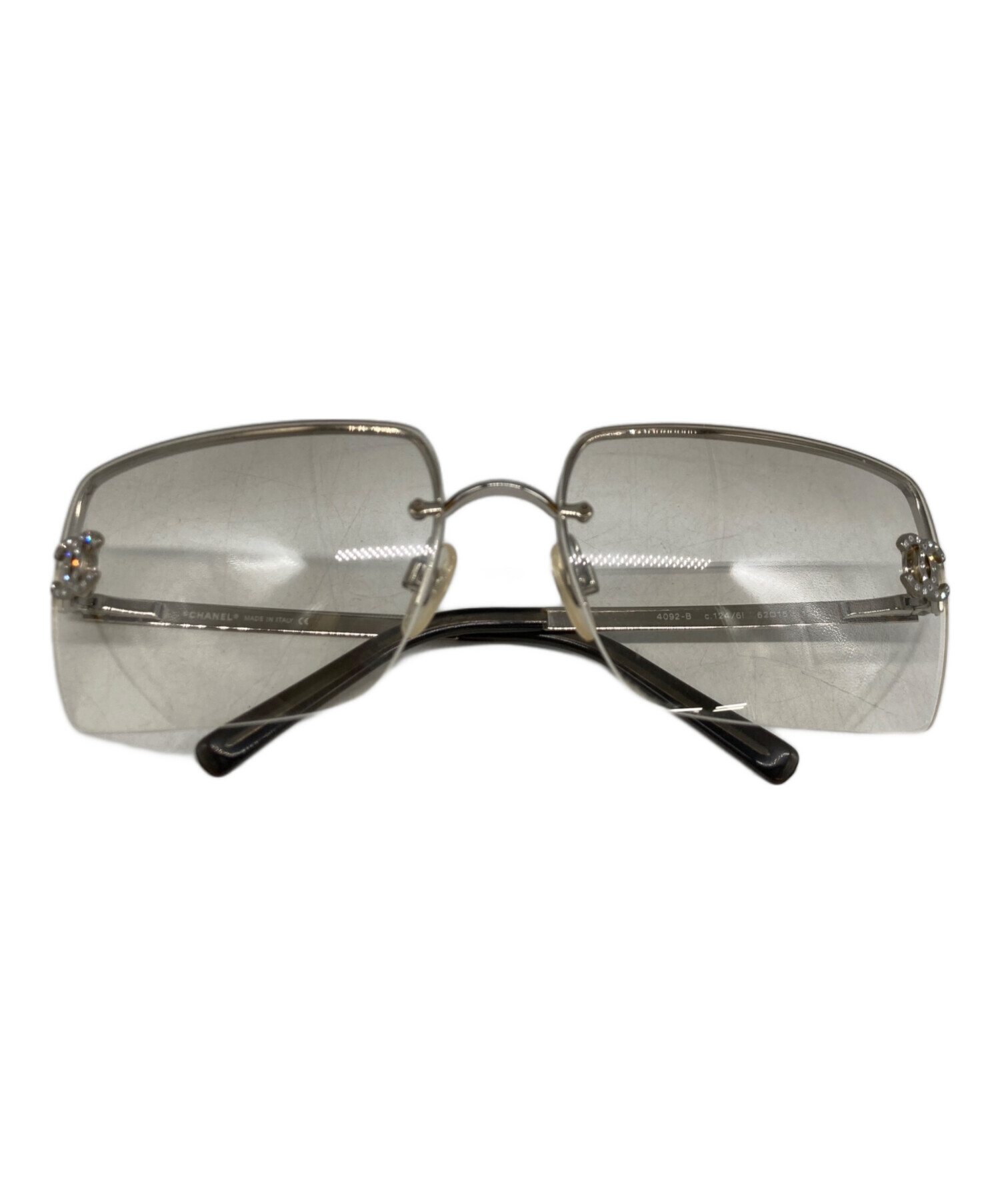 中古・古着通販】CHANEL (シャネル) ココマークリムレスサングラス