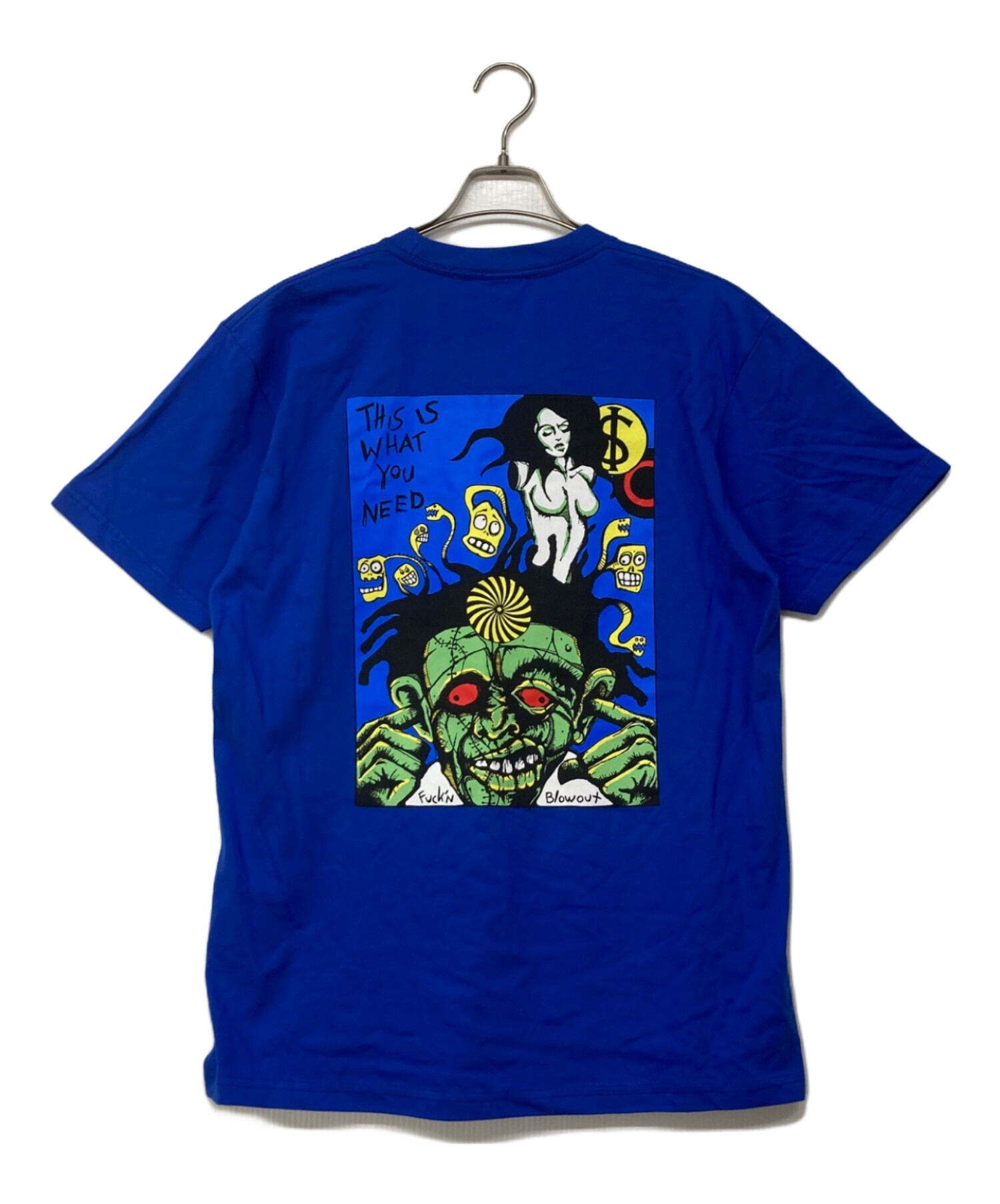 中古・古着通販】Supreme (シュプリーム) Fuckin Blowout Tee ブルー
