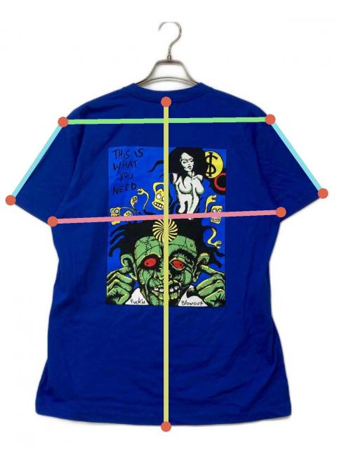中古・古着通販】Supreme (シュプリーム) Fuckin Blowout Tee ブルー