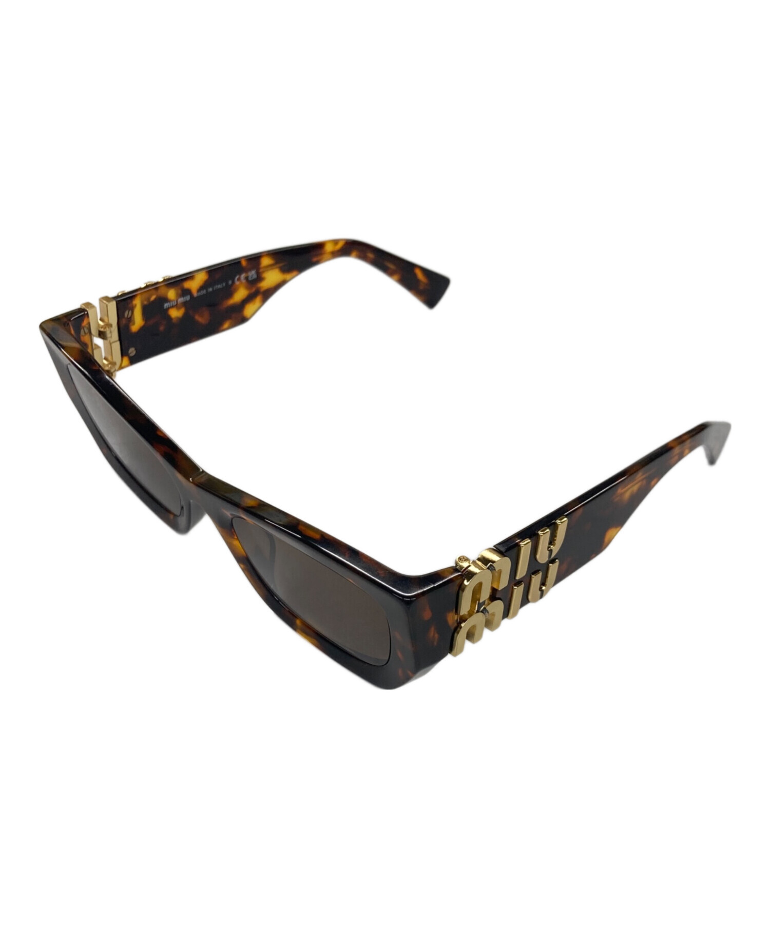 中古・古着通販】MIU MIU (ミュウミュウ) サングラス ブラウン サイズ