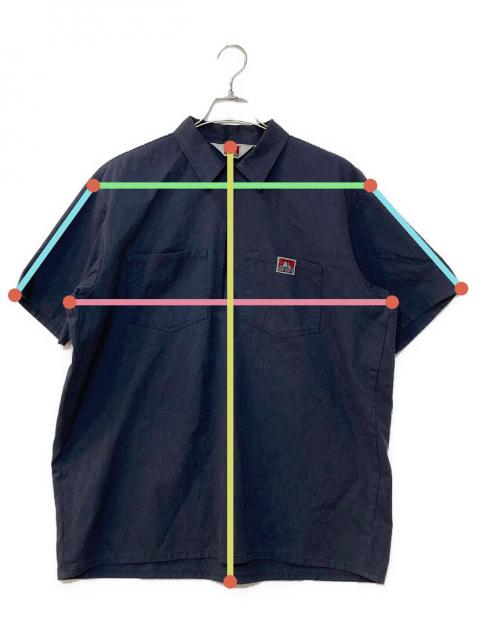 中古・古着通販】BEN DAVIS (ベンデイビス) ハーフジップシャツ