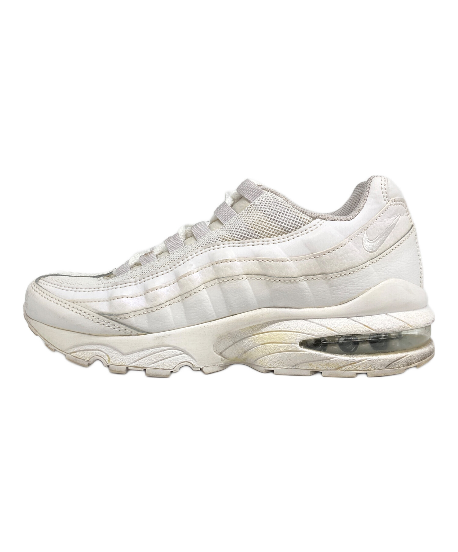 中古・古着通販】NIKE (ナイキ) Air Max 95 GS ホワイト サイズ:24