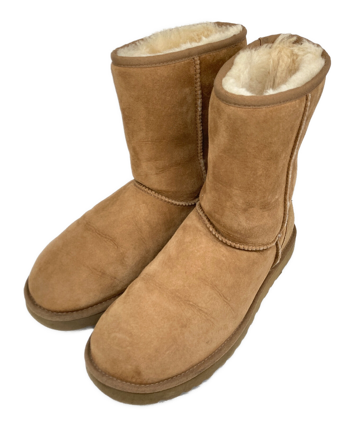 【美品】UGG ブラウン ムートンブーツ 中古・古着通販】UGG (アグ) ムートンブーツ ブラウン サイズ