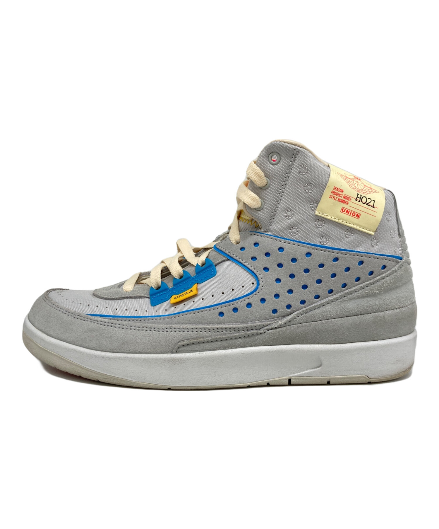 中古・古着通販】NIKE (ナイキ) UNION × Nike Air Jordan 2 Grey Fog 