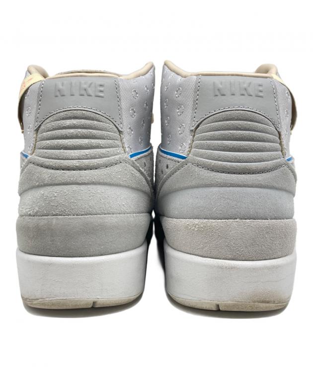 中古・古着通販】NIKE (ナイキ) UNION × Nike Air Jordan 2 Grey Fog