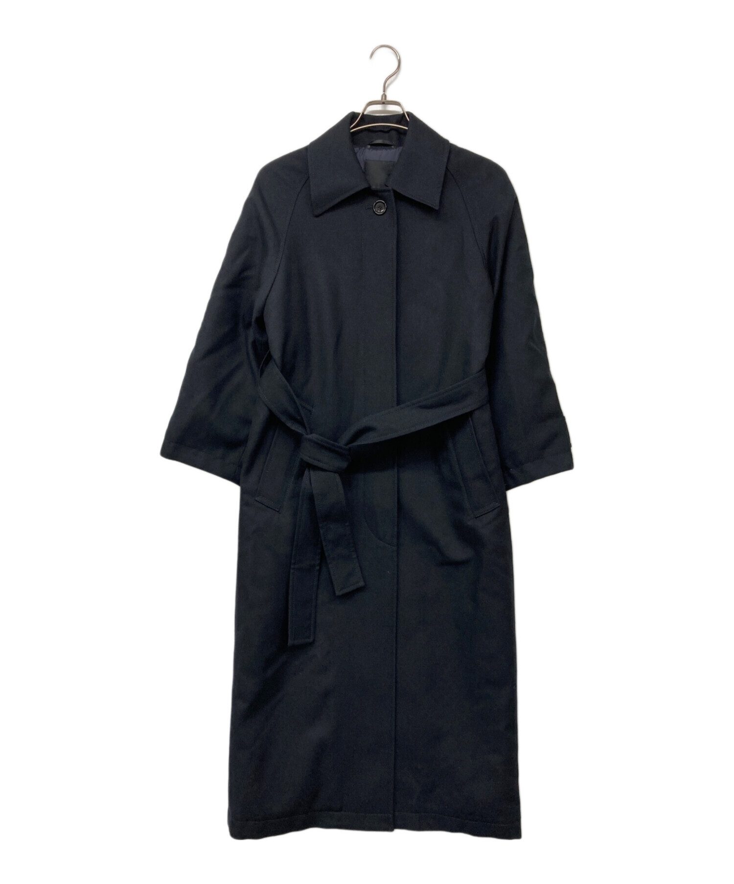 中古・古着通販】TATRAS (タトラス) ダウントレンチコート ブラック