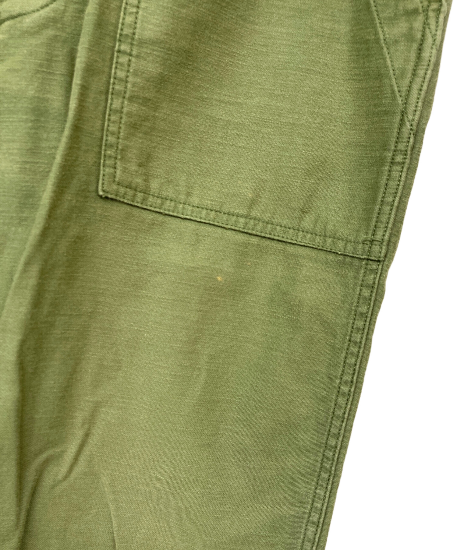 中古・古着通販】TENDERLOIN (テンダーロイン) ベイカーパンツ カーキ