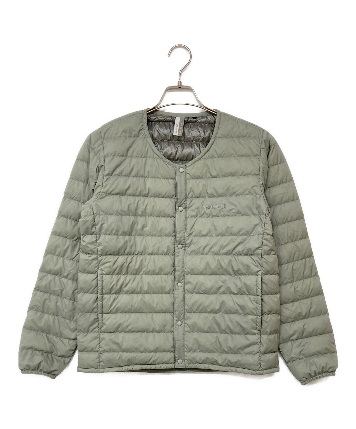 beams×mont-bell ダウンジャケット XS グレー mont-bell ダウンジャケット XS グレー 中古・古着通販】mont-bell