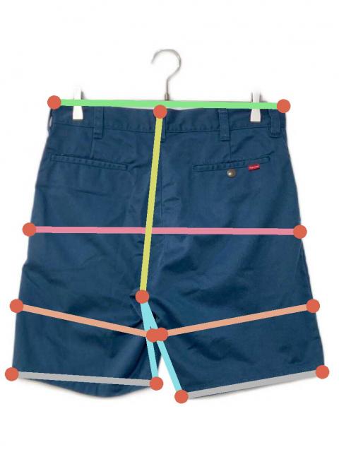 supreme シュプリーム 90s〜 チノ ショーツ　パンツ W30 M程度 中古・古着通販】SUPREME (シュプリーム) Chino Short ハーフ チノ