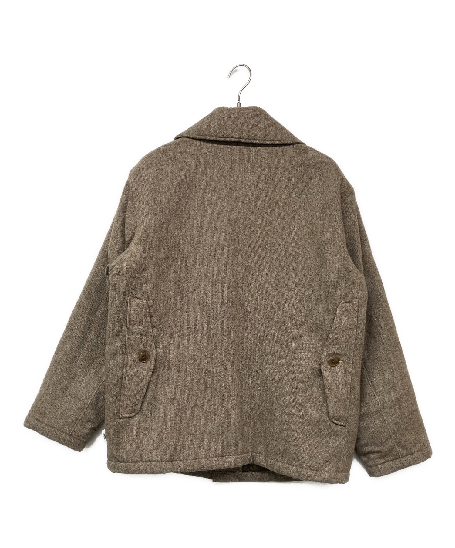 中古・古着通販】WOOLRICH (ウールリッチ) WOOL COAT ブラウン サイズ