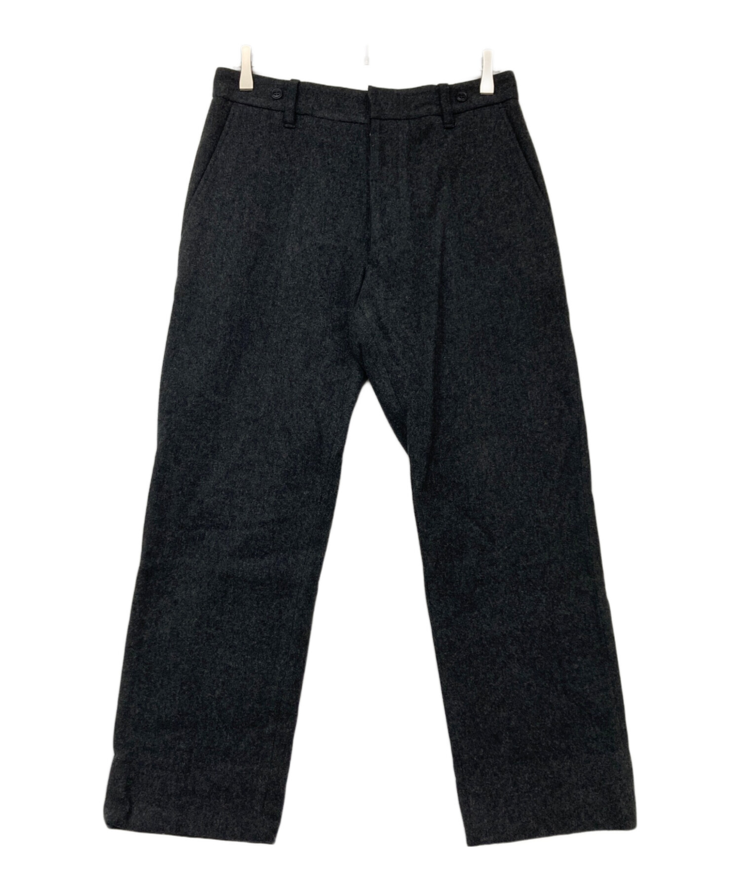 DRIES VAN NOTEN コーデュロイ スラックス 48 ブラック 黒