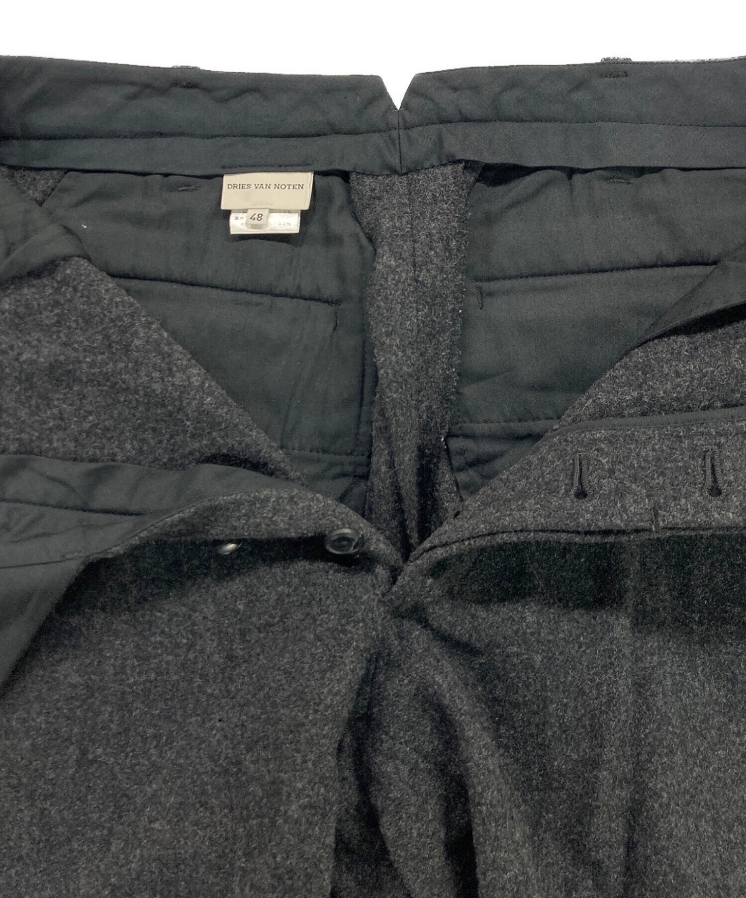 中古・古着通販】DRIES VAN NOTEN (ドリスヴァンノッテン) ウール 