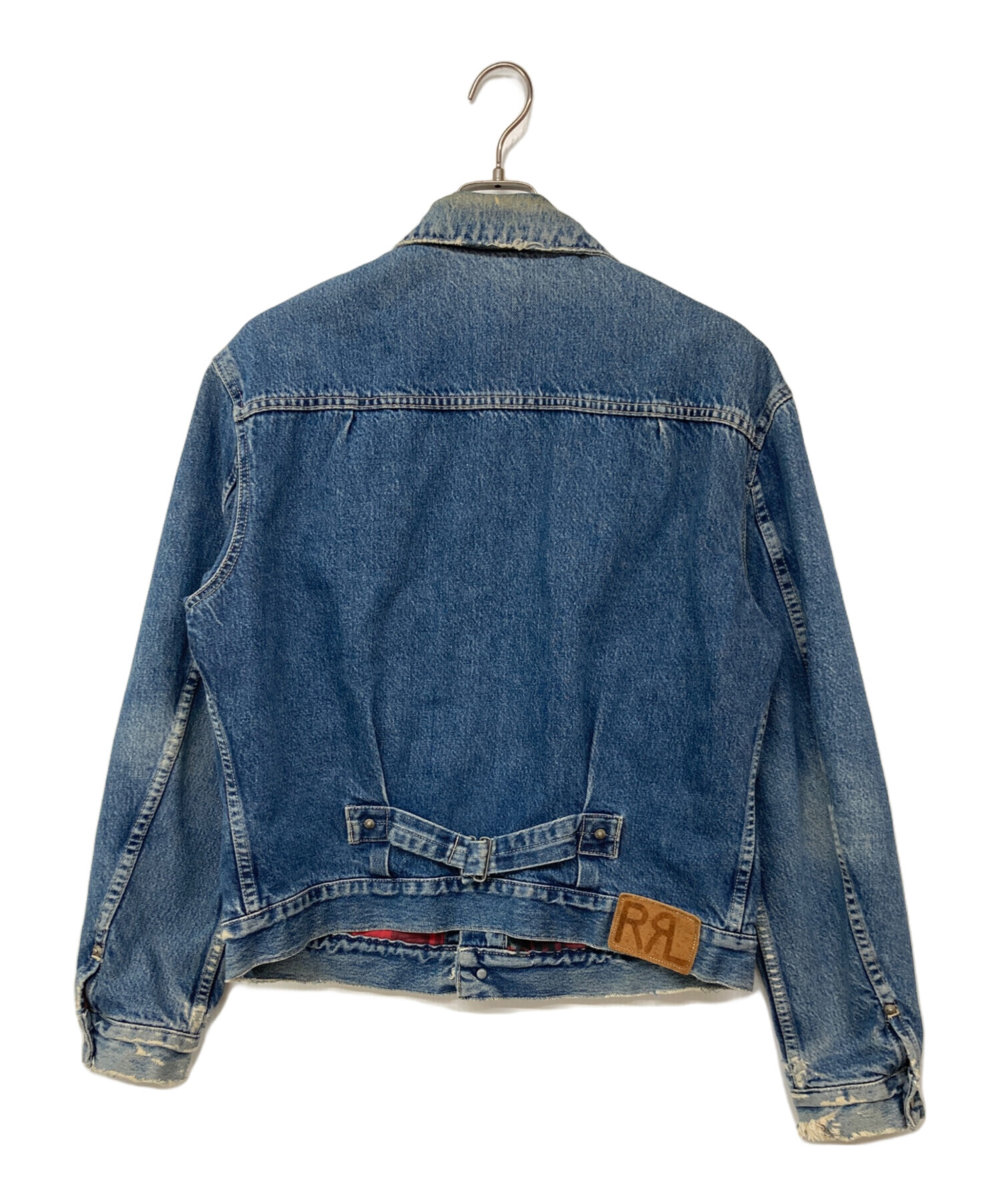 中古・古着通販】RRL (ダブルアールエル) デニムジャケット ブルー 