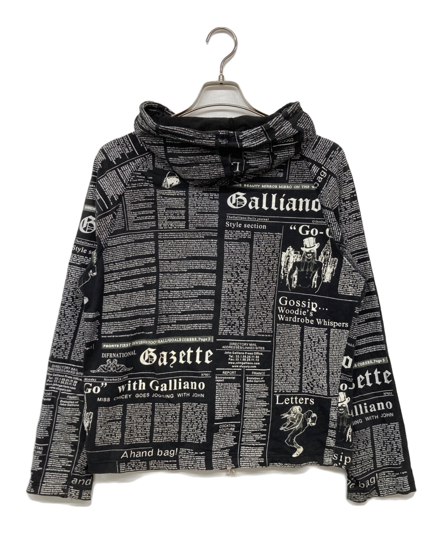 中古・古着通販】JOHN GALLIANO (ジョンガリアーノ) ニュースペーパー