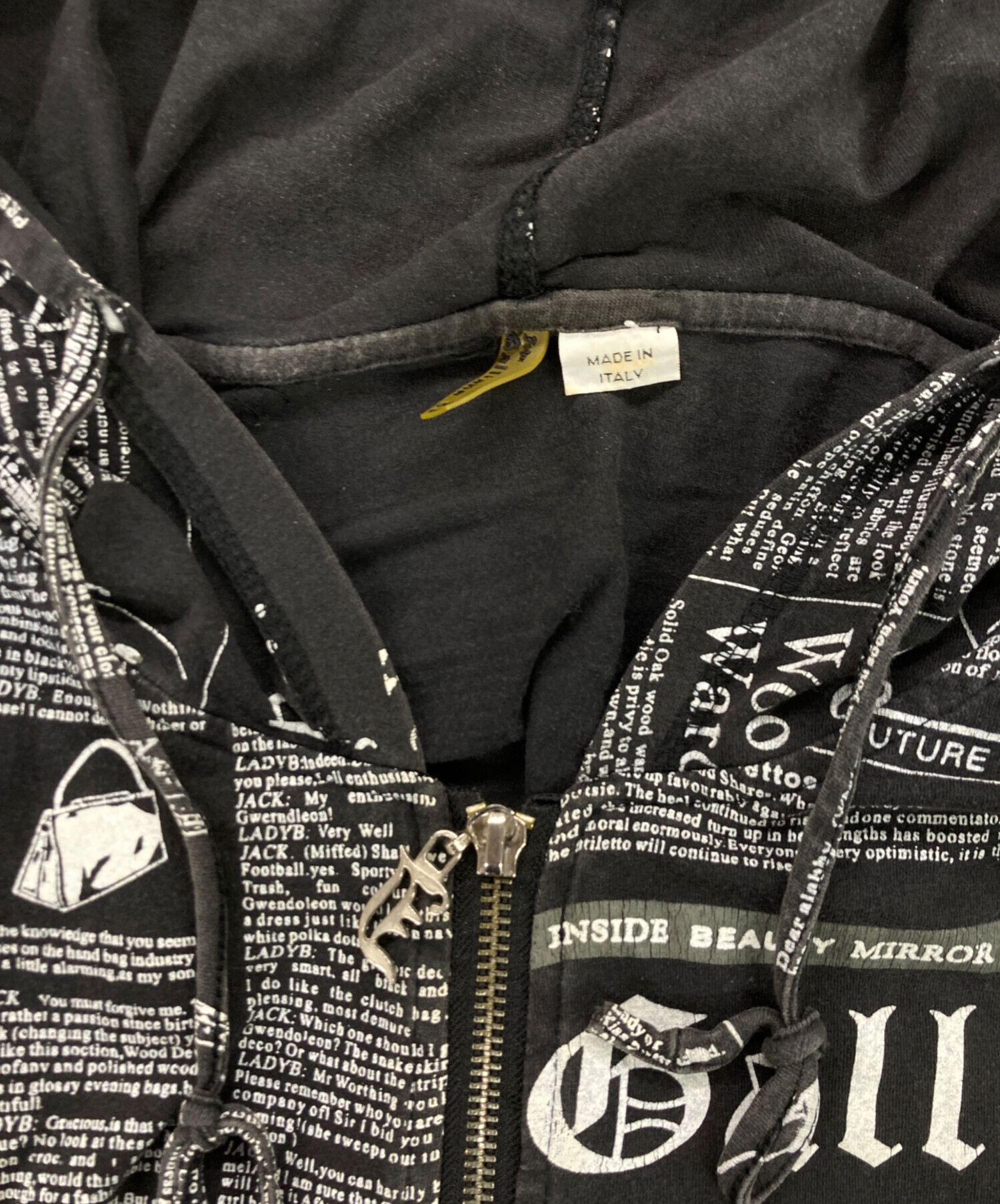 中古・古着通販】JOHN GALLIANO (ジョンガリアーノ) ニュースペーパー