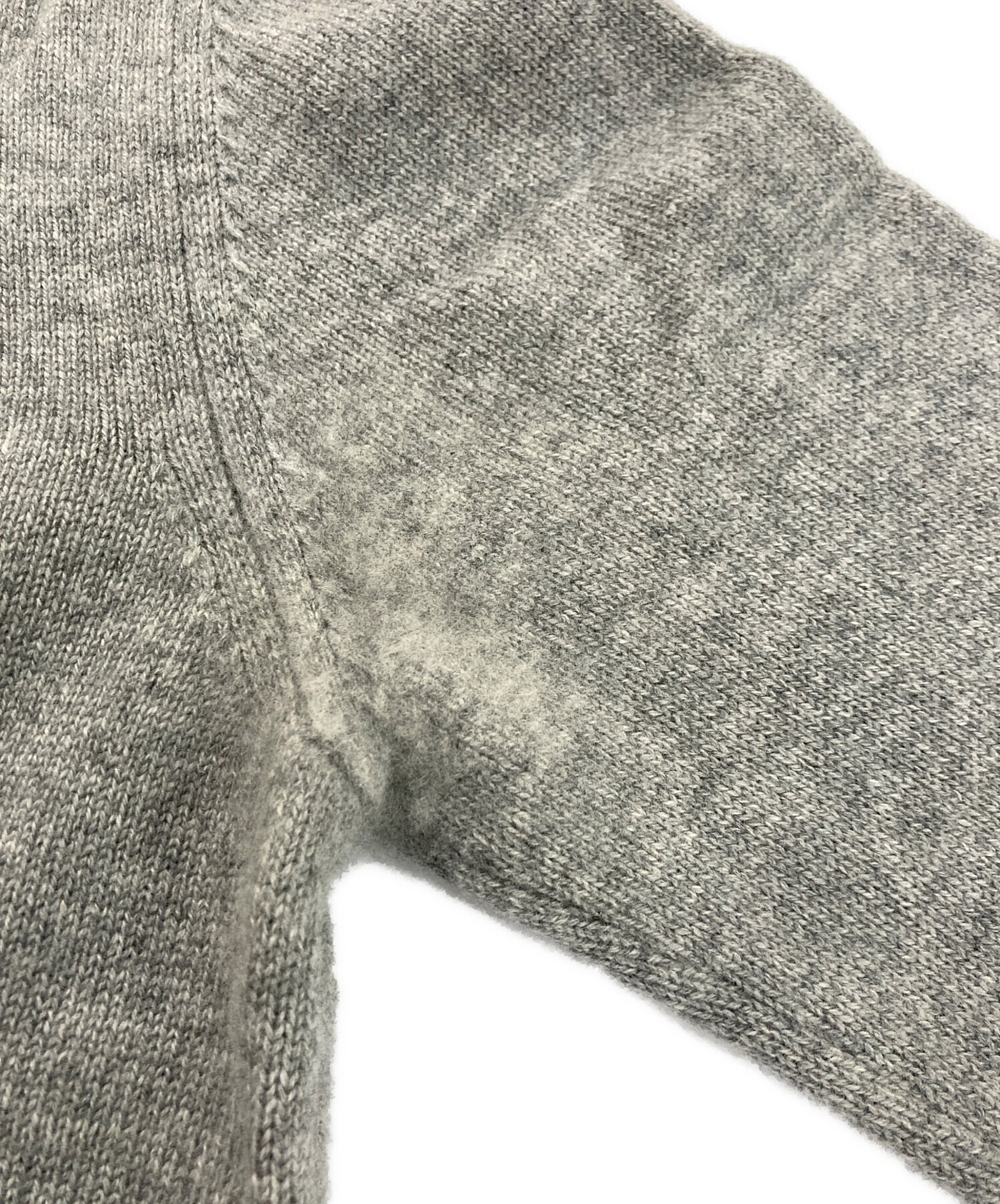 中古・古着通販】CRUCIANI (クルチアーニ) カシミヤニット グレー 